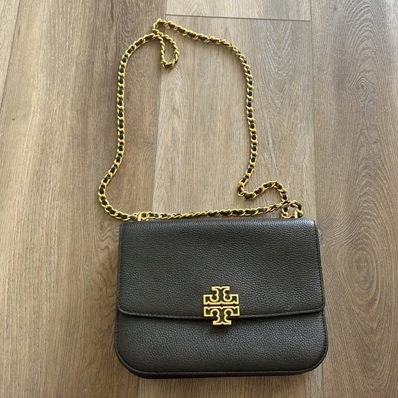 Tory Burch black chain leather bag - Picture 6 of 12